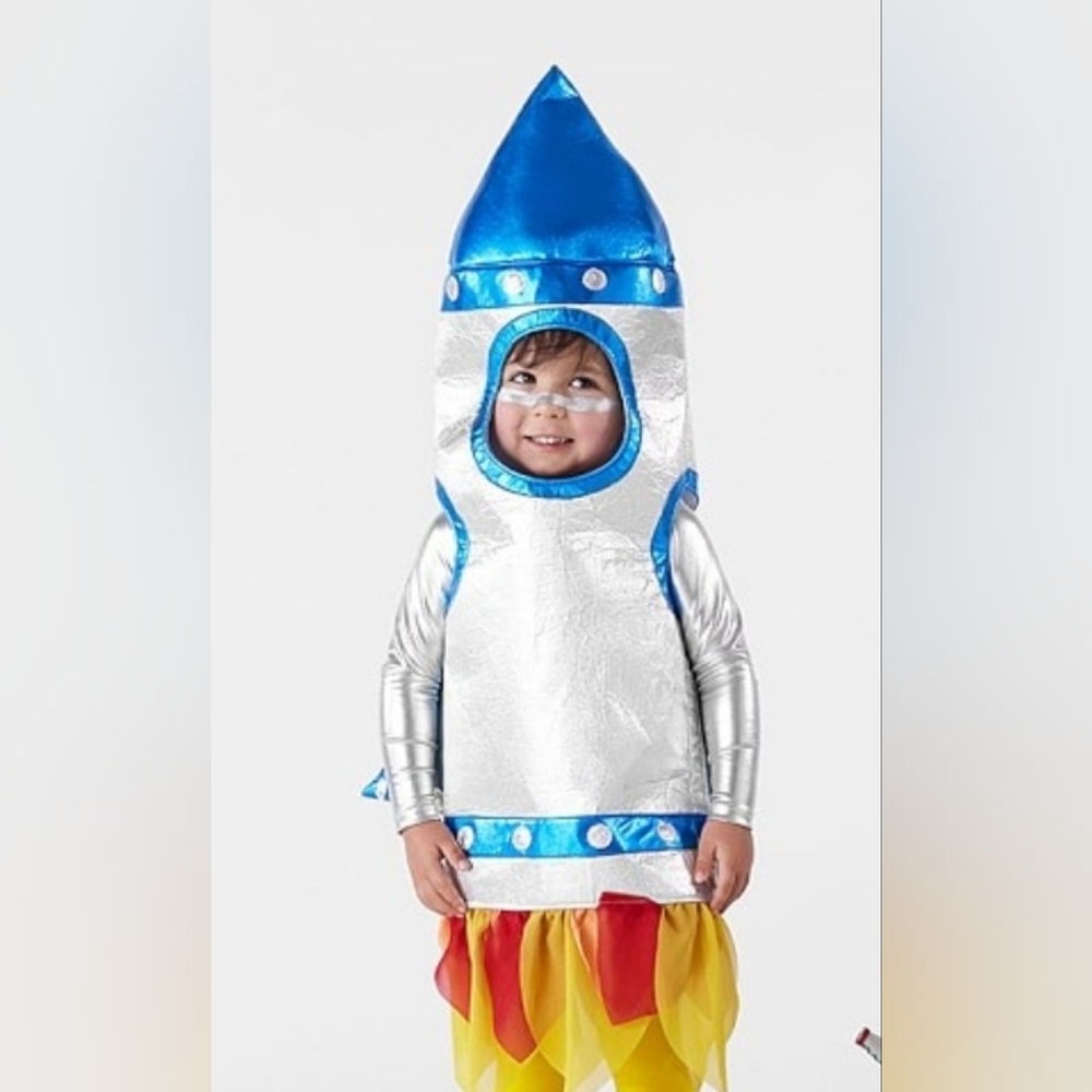 Pottery Barn Kids Light up Rocket Costume 3T